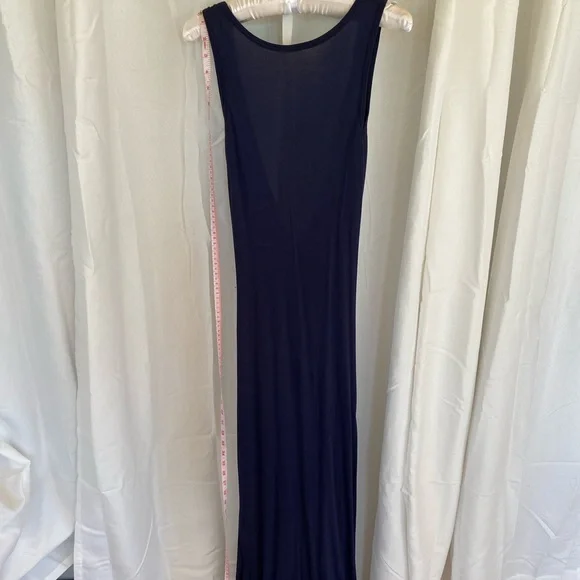 Low back maxi full length dress NEVER WORN - Picture 3 of 6